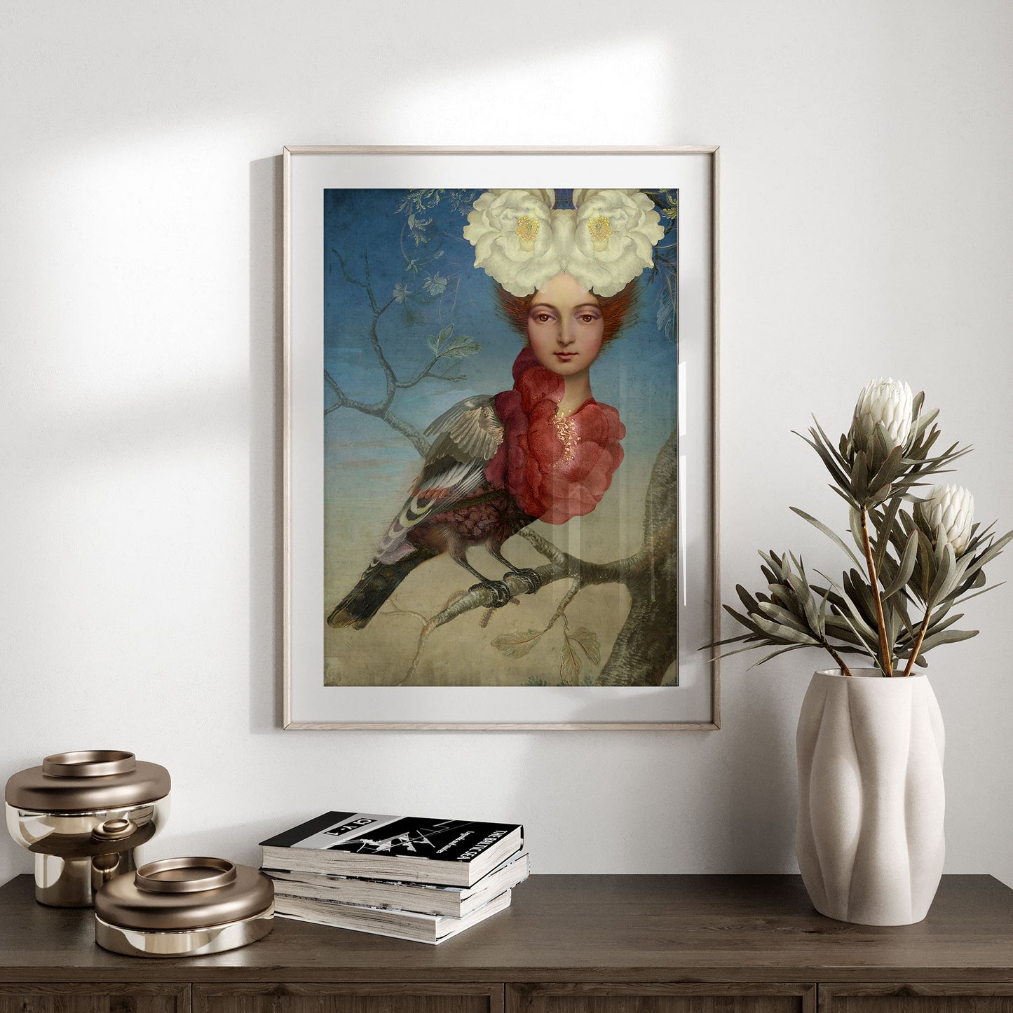 Paradiesvogel, 30 x 40 cm, Catrin Welz-Stein