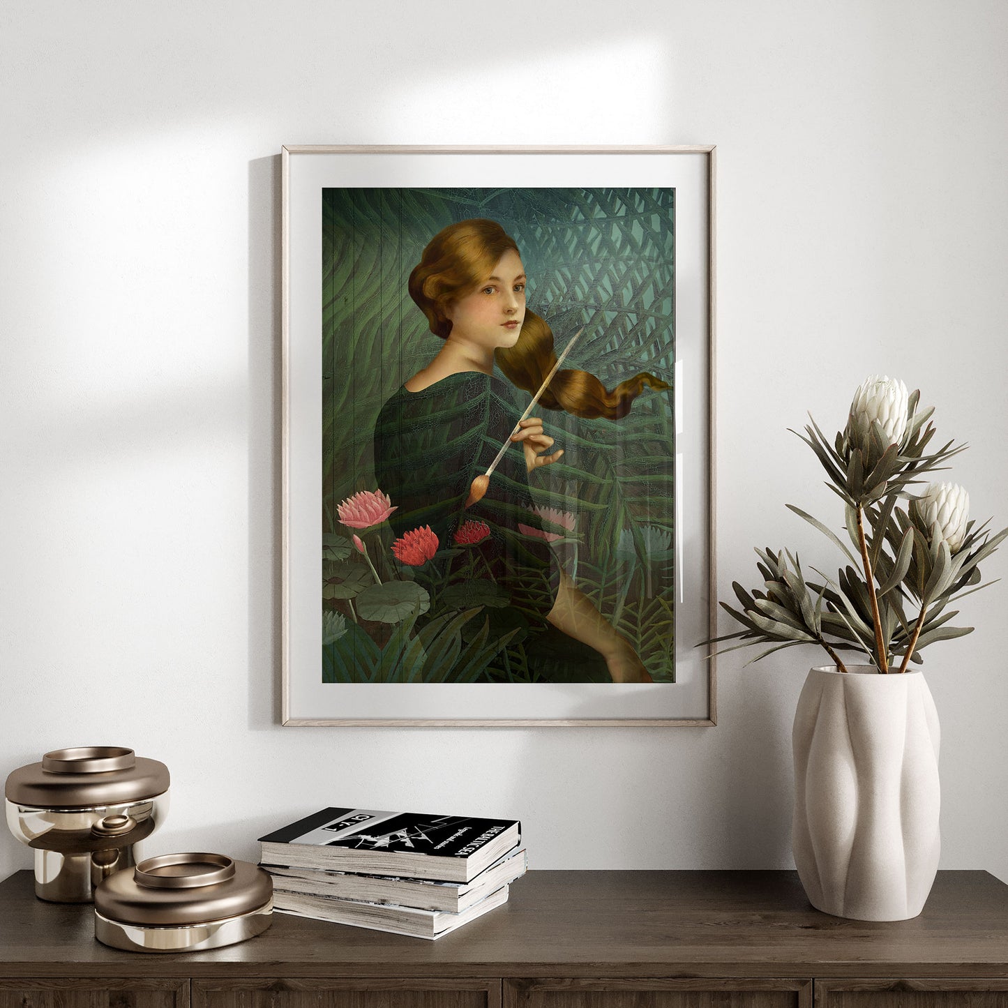 The Artist's Garden, 30cm x 40cm, Catrin Welz-Stein