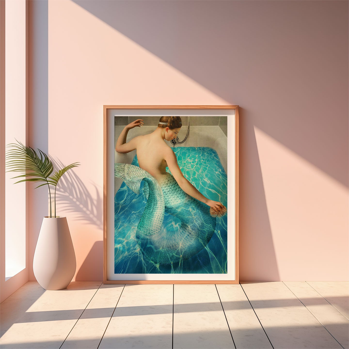 Taking a Bath, 60cm x 80cm, Catrin Welz-Stein