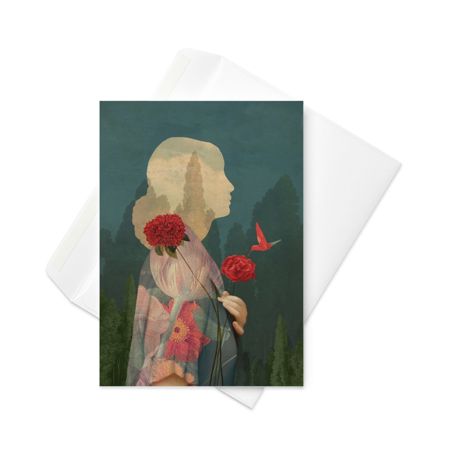Secret Garden Greeting card