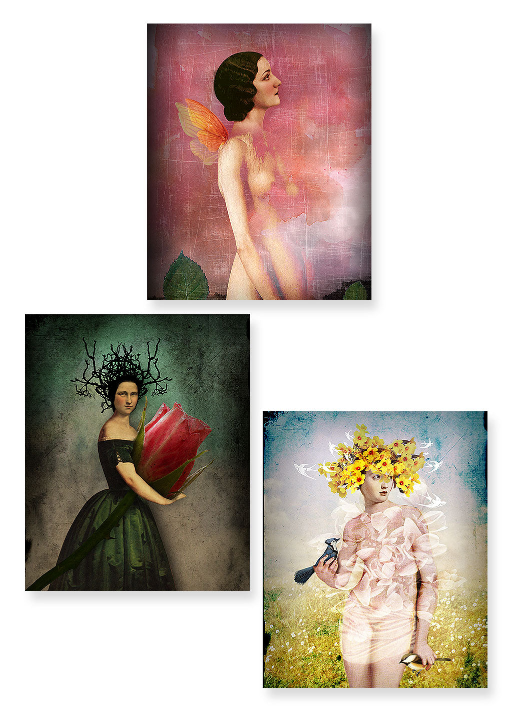 Greeting Card Set "Love"