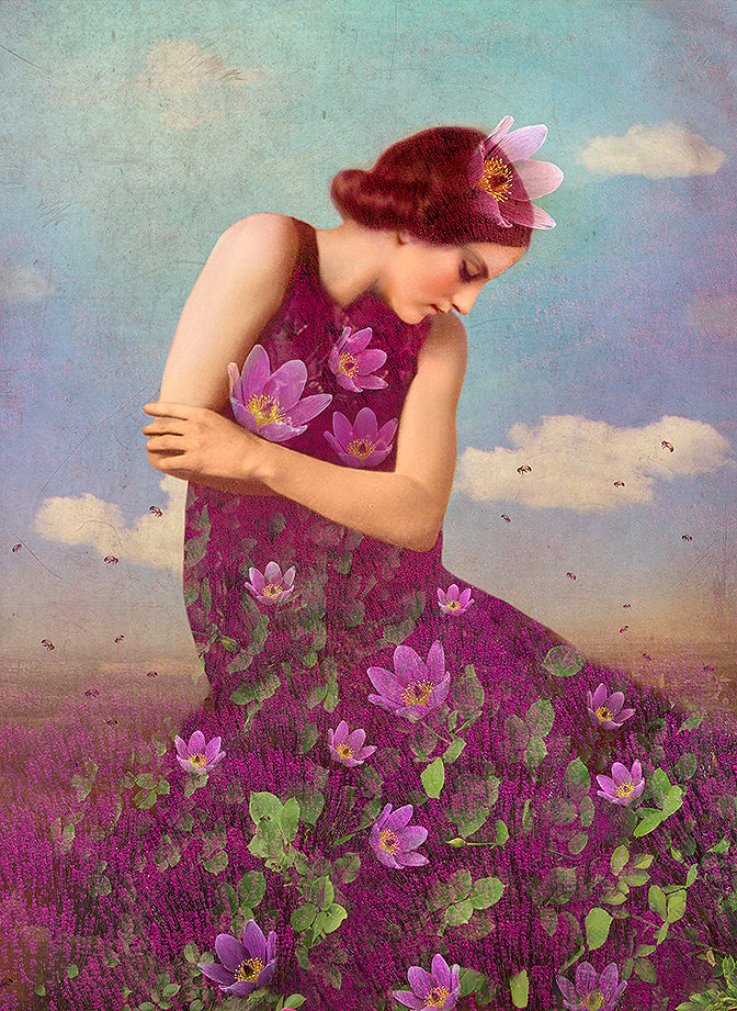 Bees on Lavendel, Catrin Welz-Stein