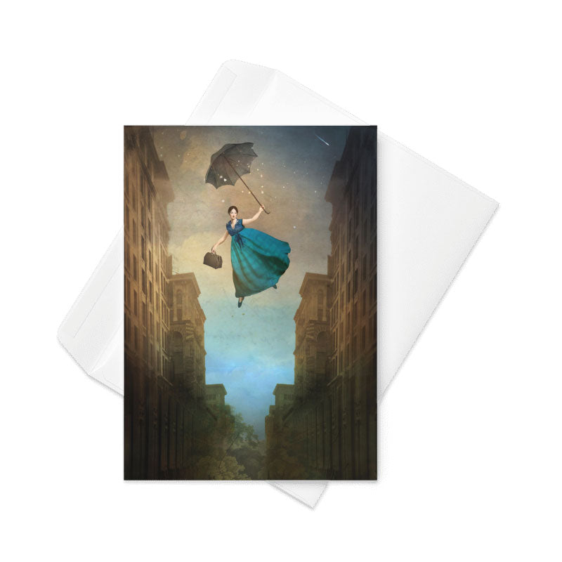 Falling Star, Greeting Card