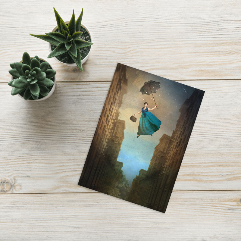 Falling Star, Greeting Card