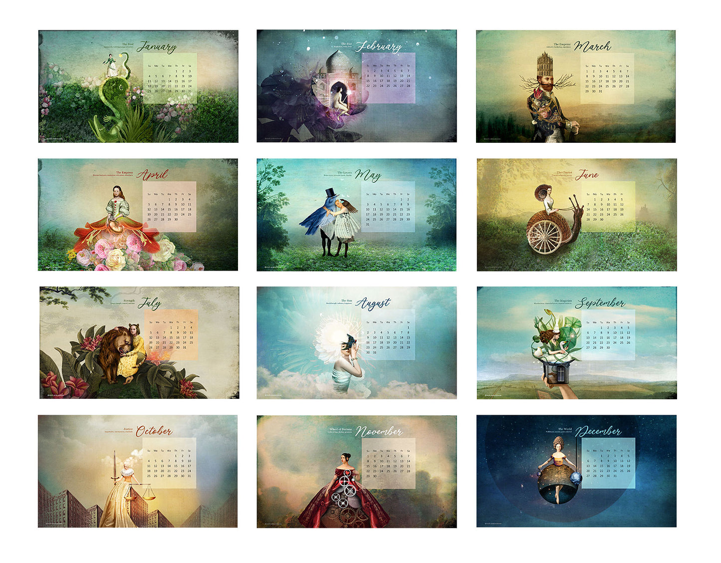 Digital Calendar 2026
